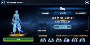 With black ops protagonist alex mason back in action, the season six. Swgoh Unlocking Galactic Legend Rey Event Live Blog Walkthrough Gaming Fans Com