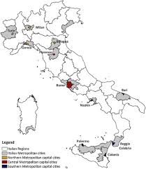 Explore italy regions map, ragions map, satellite images of italy, cities maps, political, physical map of italy, get driving directions and traffic map. Smart Mobility In Italian Metropolitan Cities A Comparative Analysis Through Indicators And Actions Sciencedirect
