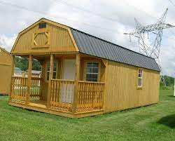 Mennonite Portable Garage Shed Cabin Barn Tiny House No Credit Checks Indiana Shed Cabin Portable Barn Guest House Shed