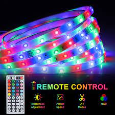 Room inspiration ideas & advice lighting catalog. Buy Eeekit 16 4ft 300 Led 3528smd Led Strip Lights Multi Color Changing Led Rope Lights For Bedroom With 44key Remote 12v Dc Power Supply For Home Room Office Decorations Online In Turkey