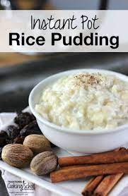 Instant Pot Rice Pudding Recipe Recipes Instant Pot Recipes Easy Instant Pot Recipes