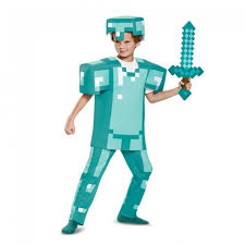 Guest review image 1 of 1, zoom in. Minecraft Armor Deluxe Child Costume For Sale Online Ebay