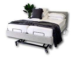 As discussed, a queen split or split queen or dual queen differs from an actual queen bed because it uses two mattresses to have a queen's exact dimensions. Icare 333 Split Queen Bed Combo Coastcare Medical Equipment