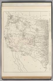 Maybe you would like to learn more about one of these? Black And White Mileage Map Of The United States Western Half David Rumsey Historical Map Collection