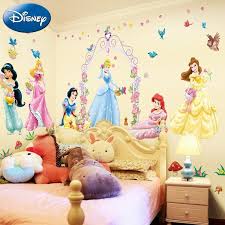 Disney Princess Wall Decals Disney Room Decor Princess Room Decor Kids Wall Decals