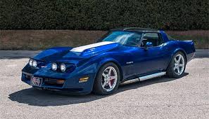 Image result for Dark Blue 1981 Corvette