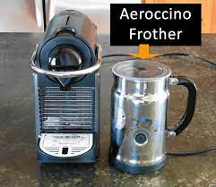 In the case of the pixie, you can either buy this frother separately or you can purchase the machine in a bundle with the frother. Nespresso Pixie Espresso Maker Review With Aeroccino Machine Home Stratosphere