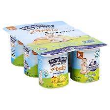 Stonyfield Organic Yobaby Yogurt Whole Milk Mango Banana 6 4 Oz Vons