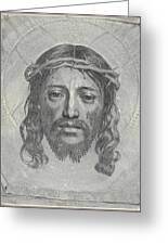 The Sudarium Of Saint Veronica by Claude Mellan
