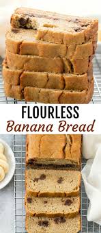 Flourless Banana Bread No Flour Butter Or Oil Recipe In 2020 Flourless Banana Bread Flourless Banana Bread Recipe Flourless