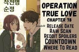 Operation true love webtoon free