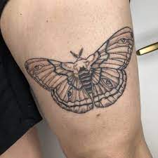 Butterfly Handpoke Tattoo Tattoos Stick Poke Tattoo Hand Poked Tattoo