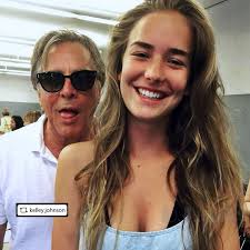 We all know that 😆. You're wishing for a nice pic your mommy will take but  having the goofy Daddy in the back🤪. Not different with Don Johnson and  daughter Atherton Grace