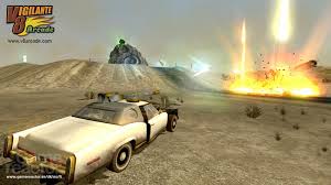 It was like a vehicle combat game set in the disco era with a time traveling band of ne'er do wells? Pictures Of Vigilante 8 Arcade 11 17