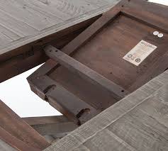 Hart Round Reclaimed Wood Extending Dining Table (47.5"-79")