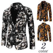 Maybe you would like to learn more about one of these? Men S Fashion Casual Flower Suit Male Small Suit Men S Suits Suits Dress Jacket Wish