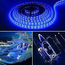 Obcursco Pontoon Led Light Strip Waterproof Marine Boat Interior Deck For Night Fishing Ideal And