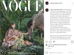 Teenage climate activist greta thunberg has been unveiled as the cover star of vogue scandinavia's first issue. Yeq Anlytoozvm
