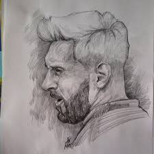 File Lionel Messi Drawing Jpg Wikipedia Coloring book football player drawing, football. wikipedia