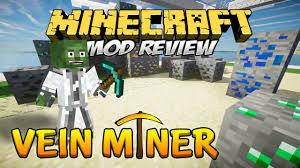Now mining will not be so boring, the main thing is to have. Vein Miner Mod El Treecapitator De Los Ores Minecraft 1 9 1 8 Y 1 7 10 Mods Youtube
