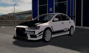 Carro Mitsubishi Lancer Evo X Para V 1 26 X Ets2 Mitsubishi Lancer Evo X American Truck Simulator