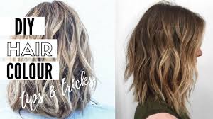 How To Color Your Hair At Home Home Hair Dye Tips And Tricks Youtube How To Dye Hair At Home Dyed Tips Hair Dye Tips