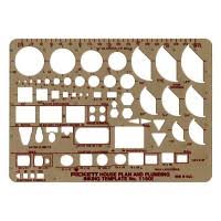 Sooez architectural templates, house plan template, interior design template, furniture template, drawing template kit, drafting tools and supplies, template architecture kit, 1/4 scale 4.6 out of 5 stars 735 Template Furniture Planner 1 4 Alvin Drafting
