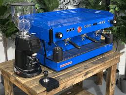 Here are the main features: La Marzocco Linea Pb 3 Group Blue Black F64 Evo Pro Package Coffee Machine Warehouse