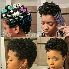Diy Natural Hair In 2020 Natural Hair Styles Short Natural Hair Styles Short Curly Hair