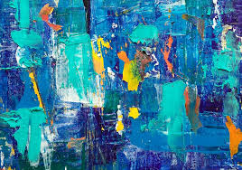 Create a gallery wall in one fell swoop with this pentryc (aka. Hd Wallpaper Blue Abstract Painting Modern Art Wall Art Wallpaper Background Wallpaper Flare