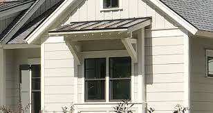 All of the frames are made from aluminum for durability. Shed Roof Over The Window On A Farmhouse Style House Project Small House