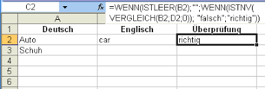 Maybe you would like to learn more about one of these? Vokabeln Lernen Mit Einer Excel Tabelle Computerwissen De