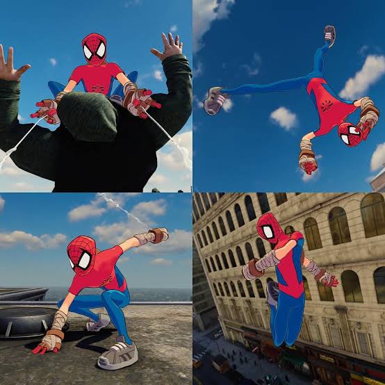 Spider Clan Suit (Spider Man Ps4) Minecraft Skin