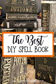 Diy Spell Book Perfect For Harry Potter Lovers Spell Book Halloween Spell Book Diy Book