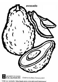 Free printable avocado coloring pages for adults. Avocado Coloring Pages Coloring Home