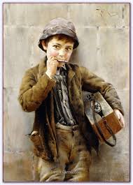 Karl Witkowski 1860 1910 Amerikali Ressam Eskiz Poertre Resimleri Resim
