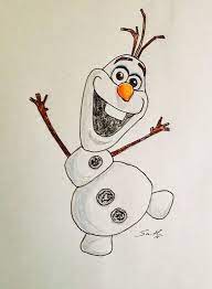 Disney Etsy Frozen Items Olaf Similar Toreaganwi Items Similar To Olaf From Frozen On Etsy Disney Frozen Drawings Olaf Drawing Disney Drawings Sketches