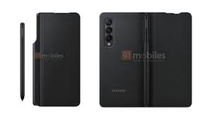 The fcc certification confirms s pen. Werfen Sie Einen Blick Auf Das S Pen Case Des Samsung Galaxy Z Fold 3 De Atsit