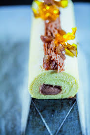 Buche De Noel Aux Marrons Par Christophe Michalak Recette Buche De Noel Aux Marrons Dessert Michalak