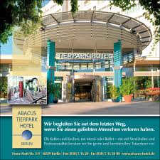 In unserem haus erwarten sie 278 großzügig ausgestattete zimmer. Abacus Tierpark Hotel Berlin Friedrichsfelde Mein Trauerfall