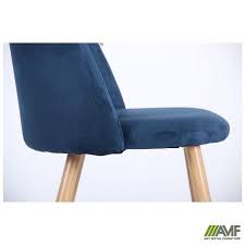 Стул обеденный Sherry beech/blue velvet (545868)