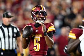 Jayden Daniels and Terry McLaurin