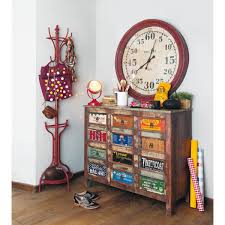 Porte Manteau Metal Clifford Deco Bois Recycle Porte Manteaux