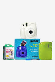 View and download fujifilm instax mini 8 owner's manual online. Buy Fujifilm Instax Mini 8 Party Box Instant Camera White Online At Best Price Tata Cliq