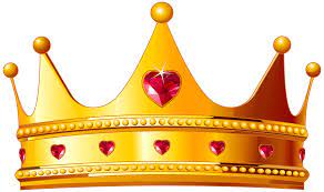 Golden Crown With Hearts Png Clipart Image Crown Png Gold King Crown Crown Clip Art