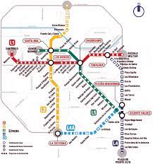Información, fotos y videos en milenio. Planos Lineas Del Metro Mapa Del Metro Santiago De Chile Lineas Del Metro