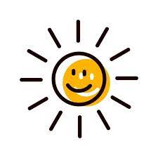 Sun Smiling Icon Design Sun Clipart Sun Icons Smiling Png And Vector With Transparent Background For Free Download Ilustrasi Png Gambar