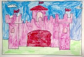 How to draw the main building of the castle. How To Draw A Castle Art Projects For Kids