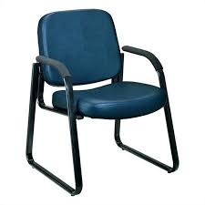 Scranton Co Vinyl Guest Chair With Arms In Navy Walmart Com Guest Chair Mesh Office Chair Black Chair