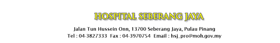 Waktu melawat hospital pulau pinang. Utama